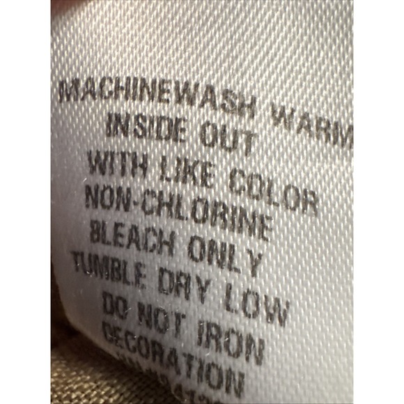 CP Shades Wendy Pants Women's Small Tan Khaki Wide Leg Linen Elastic Waist Beach - Picture 7 of 8